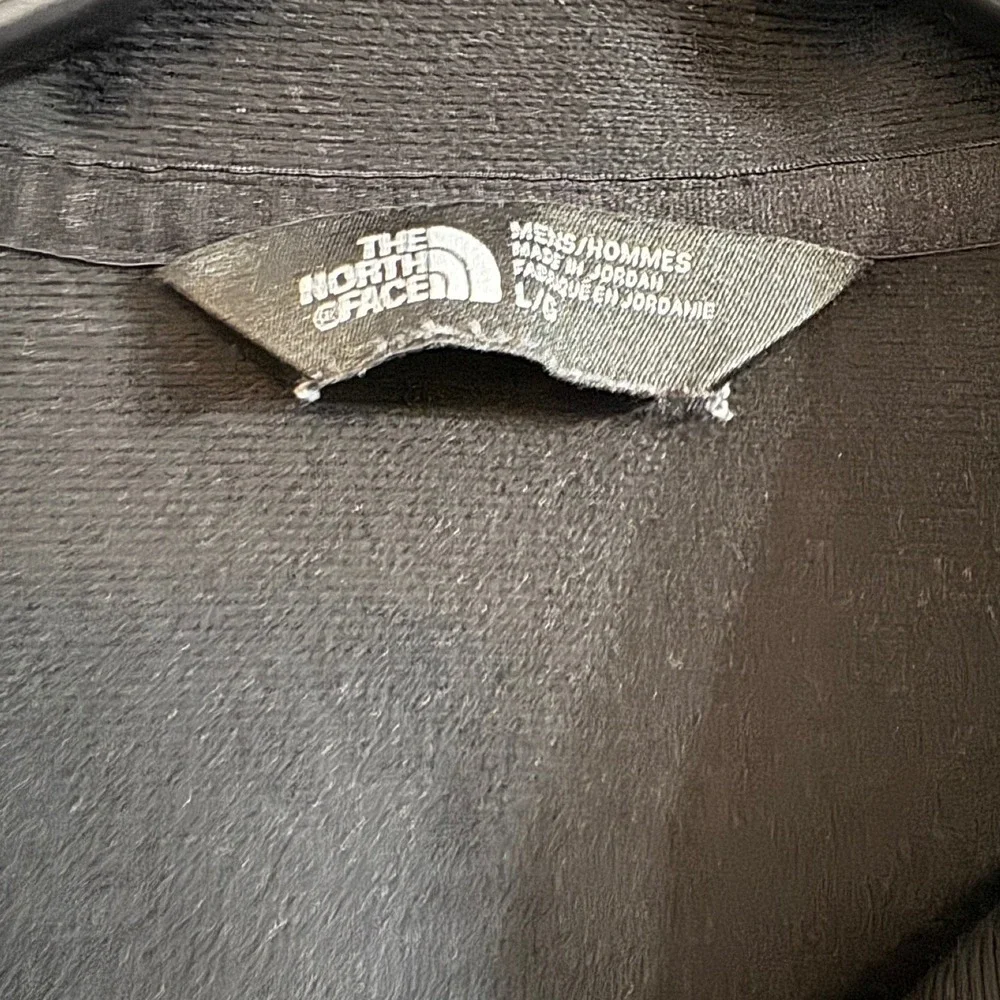 The North Face Mens Black Quarter Zip pullover Jacket‎ shirt Large